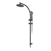 Abey Gareth Ashton Curve Rail and Shower Two In One Shower System - Black